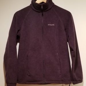 Columbia Fleece Jacket dark purple